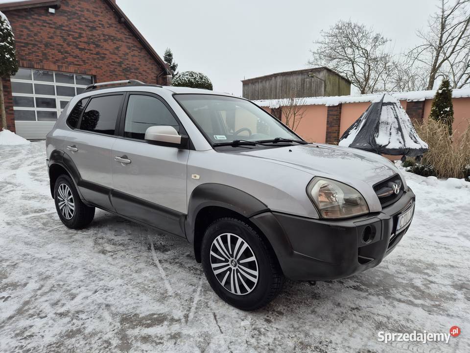 Hyundai Tucson 20CRDI bez DPF i dwuamsy bogata garażowany kujawsko-pomorskie Śliwice sprzedam