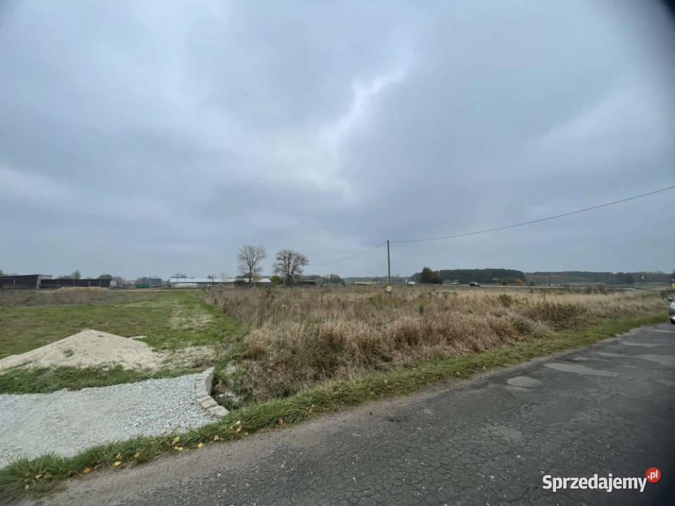 Babimost DZIAŁKI BUDOWLANE z warunkami zabudowy 1364m2 sprzedam