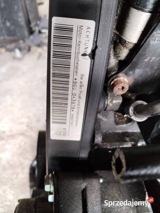 Silnik audi vw 16 mpi BGU Chęciny