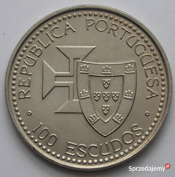 Portugalia 100 escudos 1989 Madeira stan Łódź