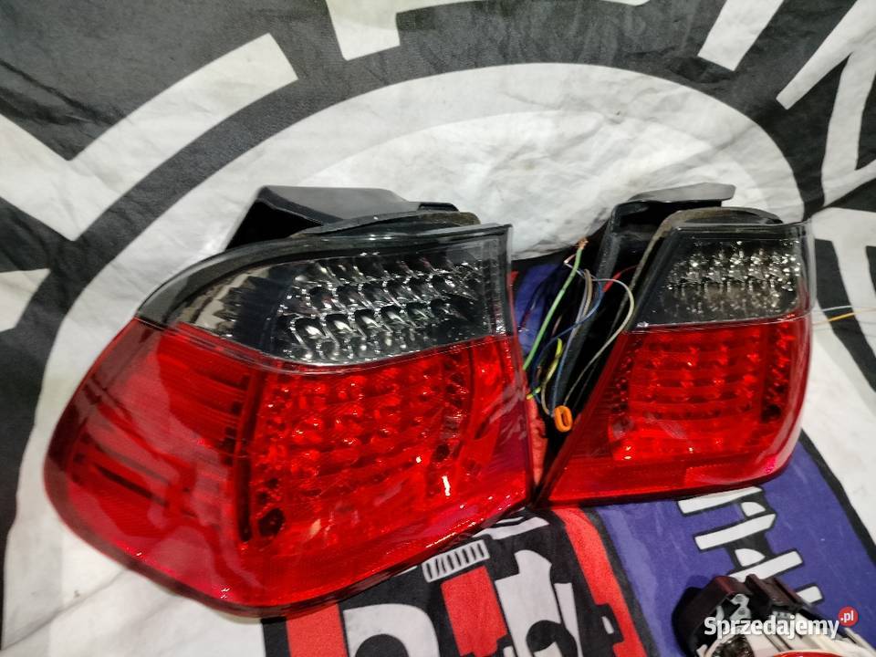 Bmw e46 sedan lampy tylne LED kompletprzed lift łódzkie Aleksandrów Łódzki