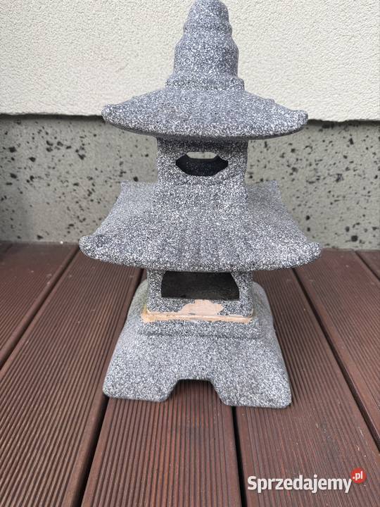 Stylowy domek lampa ogrodowa w kształcie łódzkie Łódź