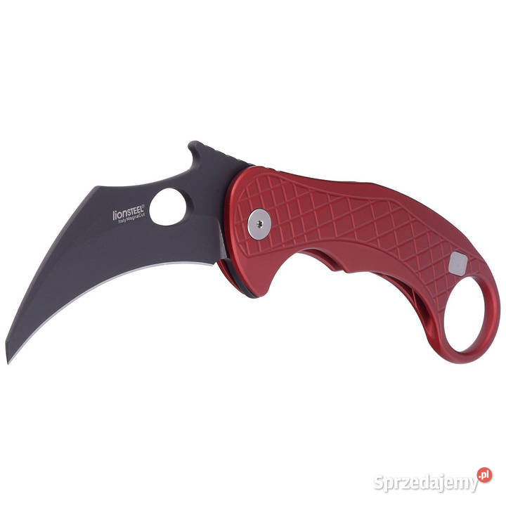 Nóż składany LionSteel LEOne Karambit Red Warszawa