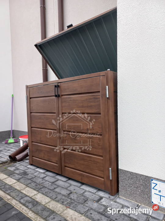 Zabudowa koszy na śmieci wiata śmietnikowa Dom i Ogród Gryfice sprzedam