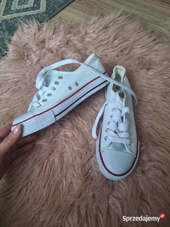 Klasyczne białe trampki NOWE ala Converse 38 Kraków