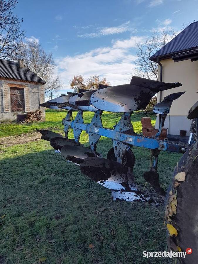 Okazja pług Lemken 4 skibowy obrotowy lubelskie Sahryń