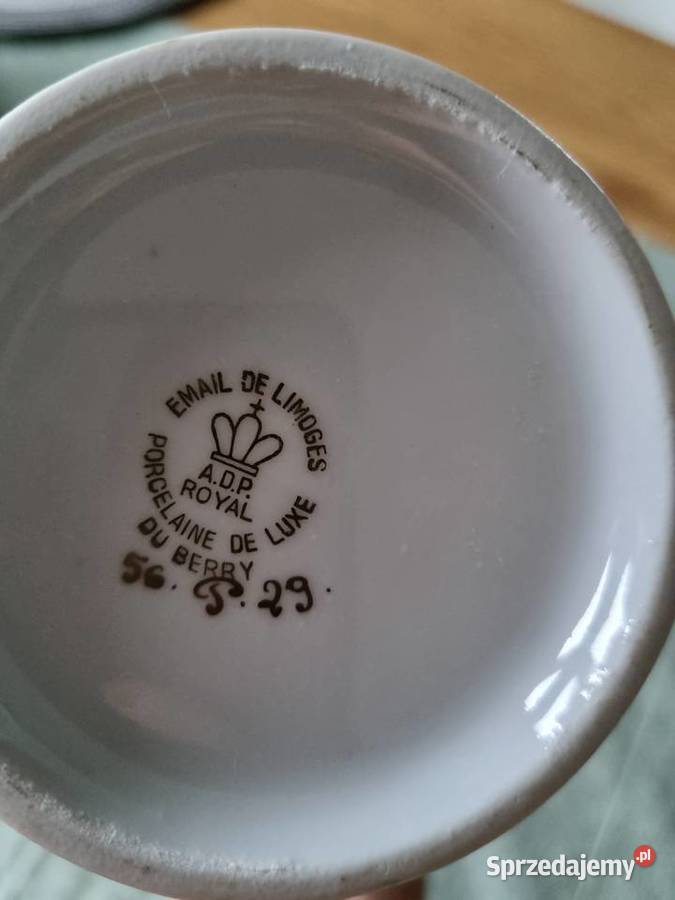 Dzbanek Do Kawy Porcelana Francuska Wola Podłężna