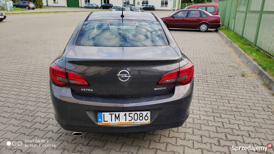 Opel Astra IV sedan 14 BG 2014r LED OKAZJA lubelskie Zamość