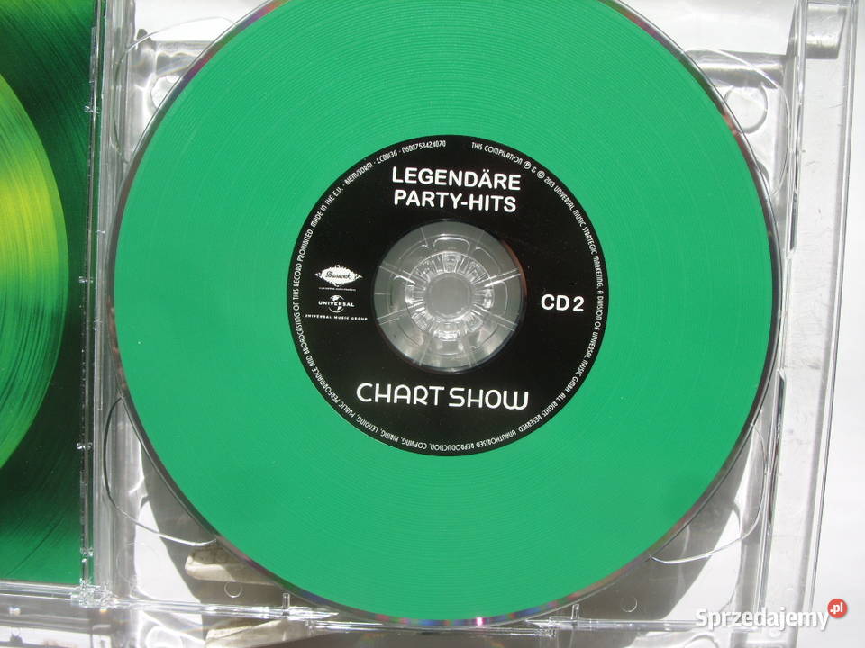 Plyty CD CHART SHOW LEGENDARE PARTY2 CD 2013 R dolnośląskie Wołów