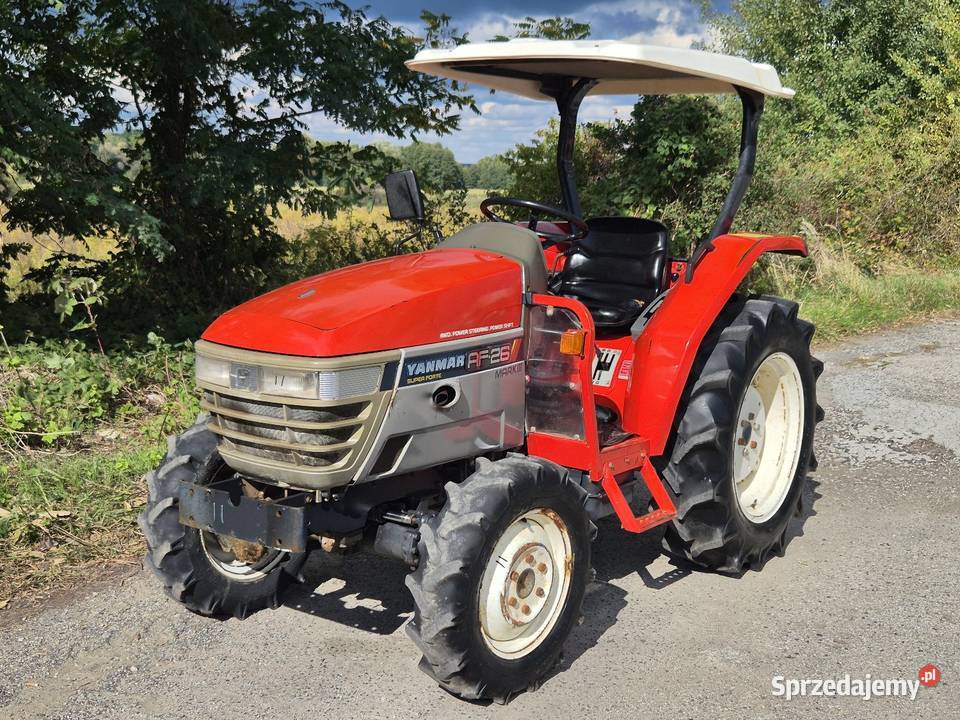 Traktorek YANMAR AF26D 26 44 Wspomaganie sprzedam
