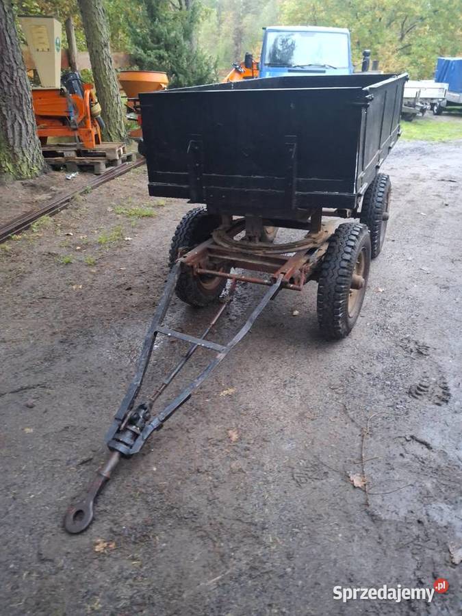 Przyczepka Multicar minitraktorek sztywna lubuskie Krosno Odrzańskie