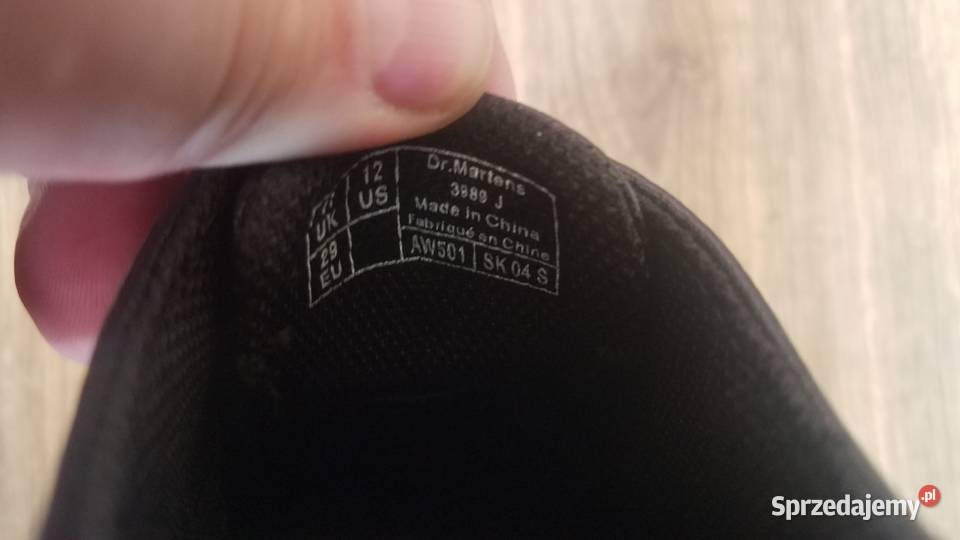 Dr Martens Brogue 11 EU29 185 buty Skóra Nowe Trzewiki i półbuty podlaskie
