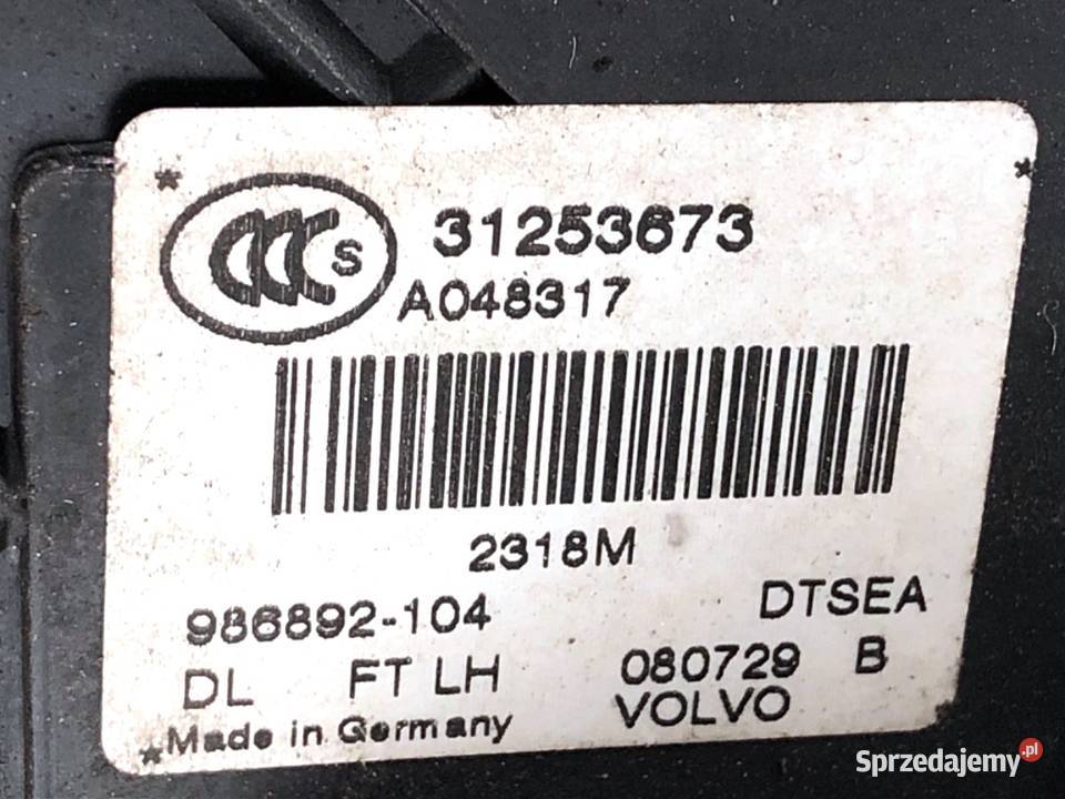 ZAMEK DRZWI LEWY PRZÓD VOLVO V70 III Kombi sprzedam