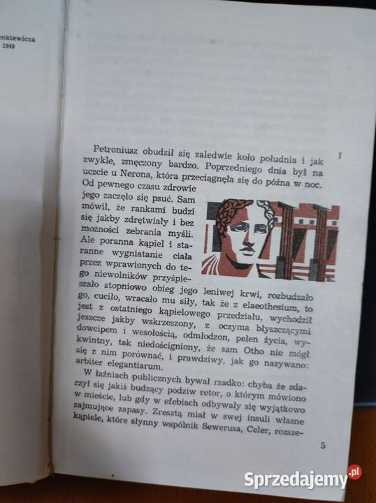 1968 Quo Vadis Henryk Sienkiewicz Andrzej Kielce sprzedam