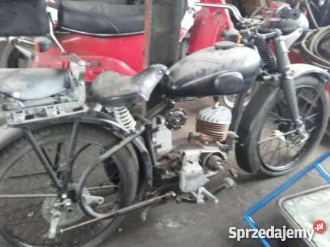 Zabytkowy motor JLO 000km Pozostałe dolnośląskie Naroczyce