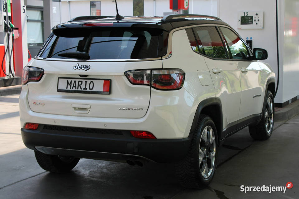 Jeep Compass Bezwypadkowy bogata wersja autoalarm Gliwice