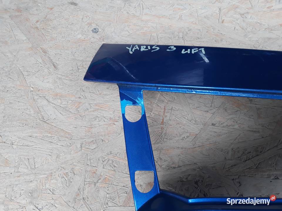 TOYOTA YARIS 3 III LIFT BLENDA KLAPY BAGAŻNIKA