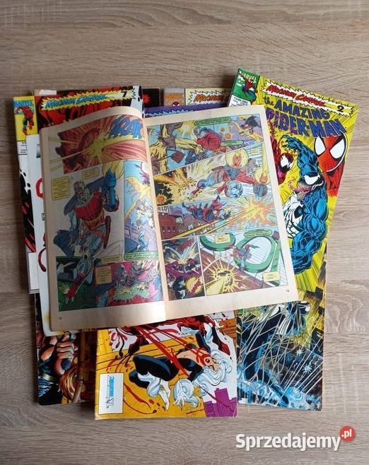Kolekcjonerskie komiksy z lat 90tych SpiderMan Koszalin