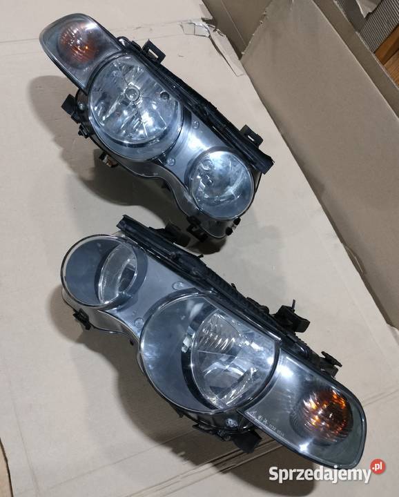 BMW E46 Compact lampy przednie komplet Lampy przednie