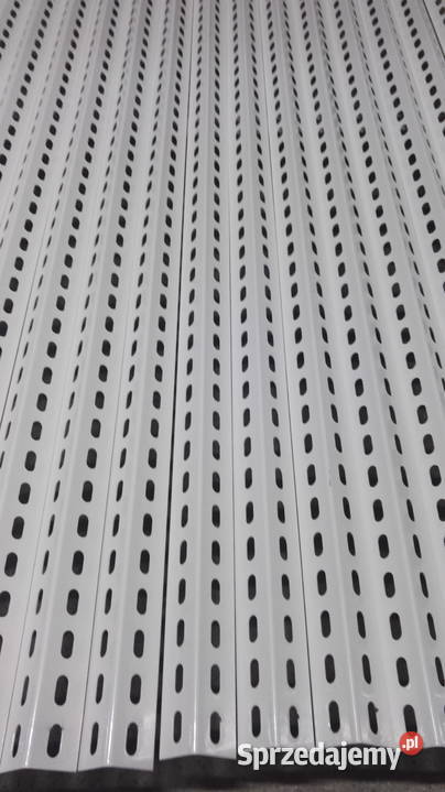 Kątownik perforowany 35x35x2mm wg RAL 1750 MB Kozienice