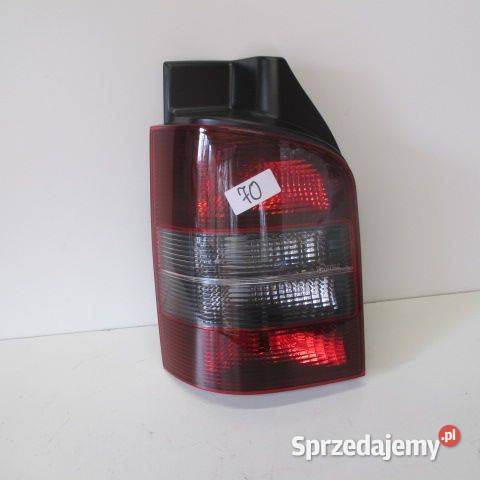 LAMPA TYŁ TYLNA LEWA VW T5 MULTIVAN CIEMNA osobowe Lampy tylne