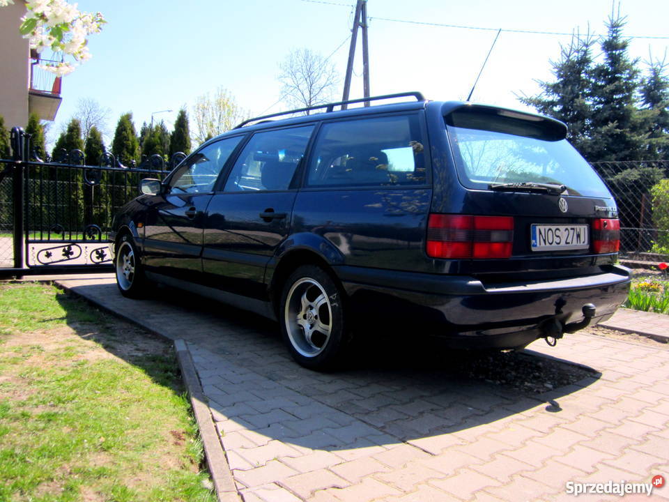 VW passat 19Tdi B4 Kombi doinwestowany niebieski manualna Morąg