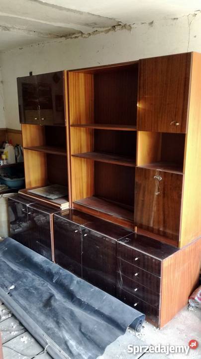 Meblościanka PRL w stanie Kraśnik