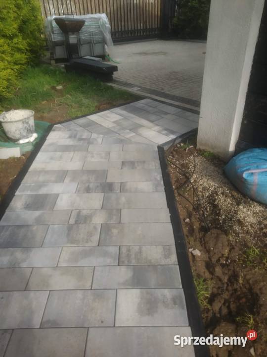 Kostka brukowa układanie brukarstwo Głogoczów małopolskie