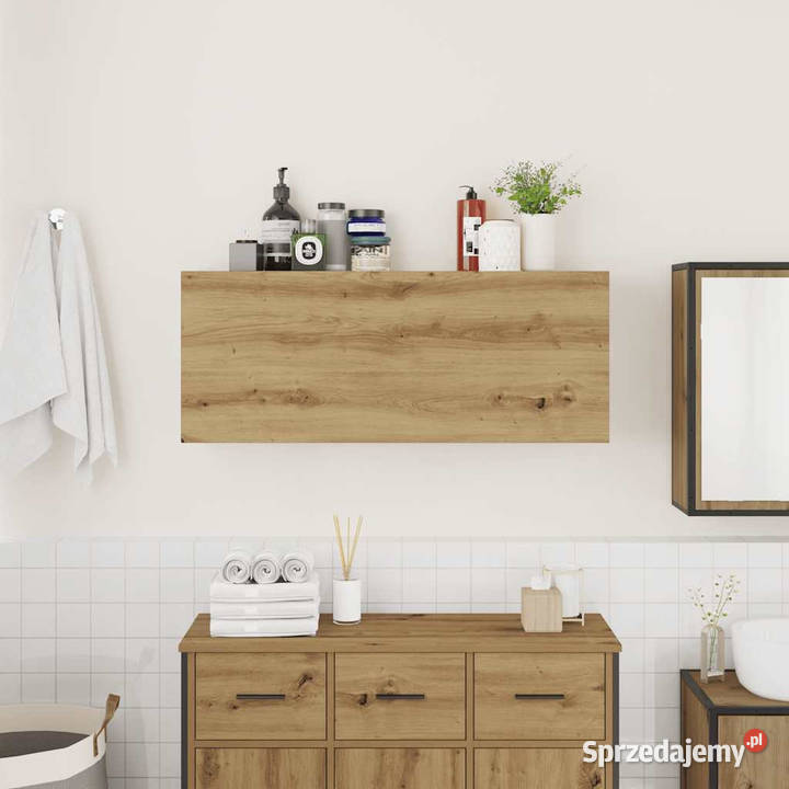 Wisząca szafka łazienkowa dąb artisan 100x25x40 Warszawa sprzedam