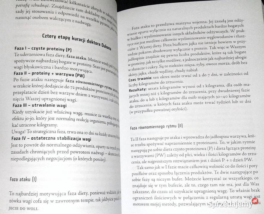 Nie potrafię schudnąć Pierre Dukan Jaroslaw Pozostałe Chełm