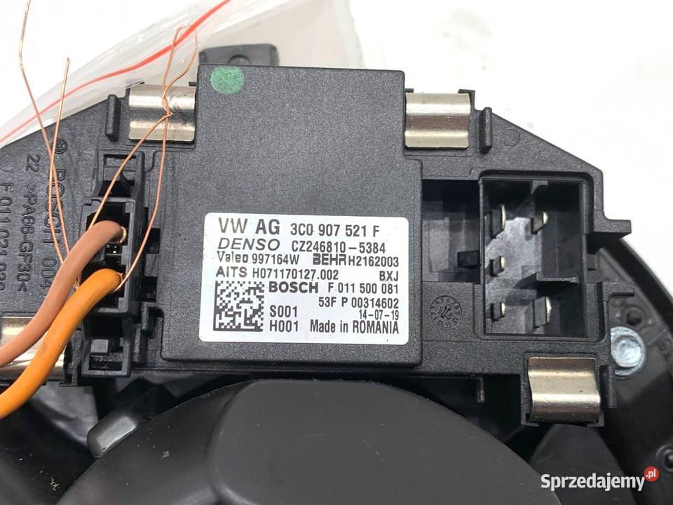 DMUCHAWA NAWIEWU SEAT ALHAMBRA II 3C0907521F osobowe sprzedam