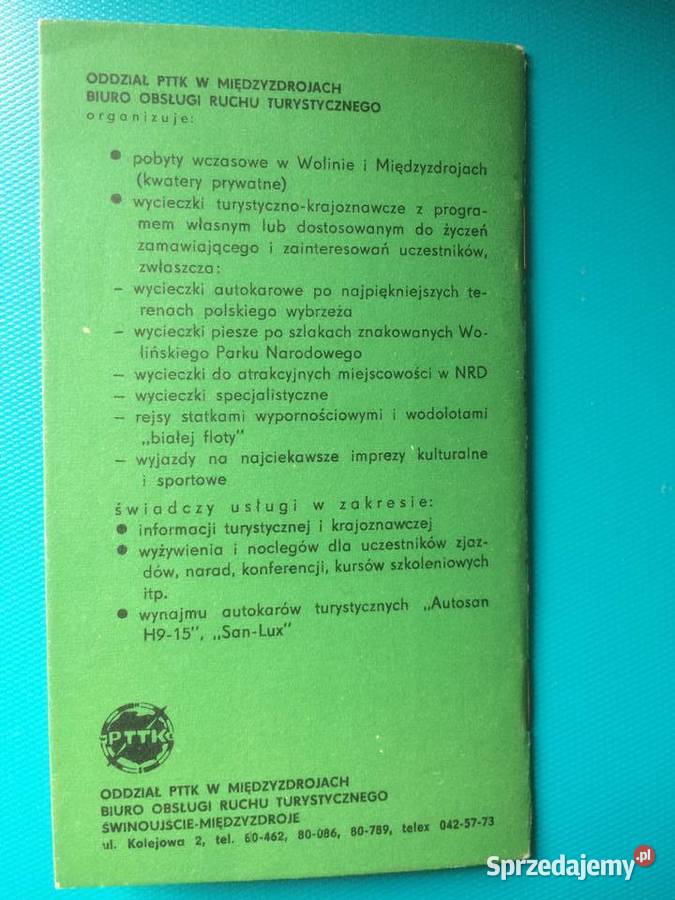 3478 Woliński Park Narodowy Antykwariat Szczecin