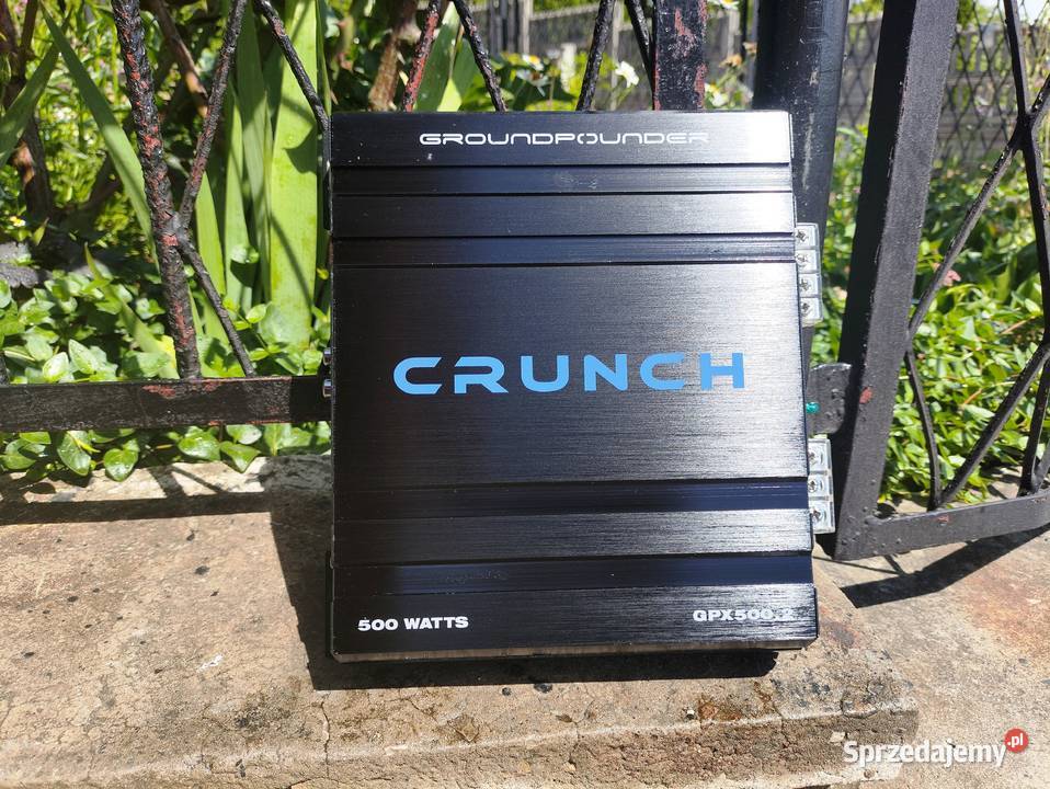 Wzmacniacz samochodowy 2 kanałowy Crunch GPX5002 Niegowonice