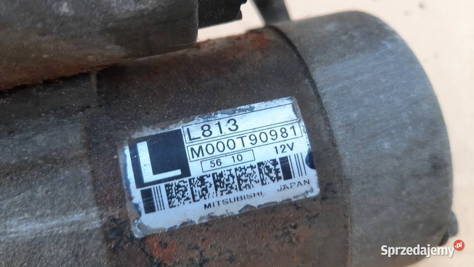 rozrusznik Mazda 6 0207 20 16V M000T90981 Układ elektryczny silnika