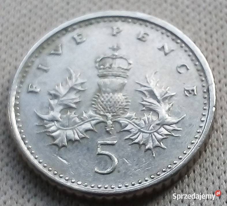 WIELKA BRYTANIAFIVE PENCE1990 r 3 mazowieckie Legionowo sprzedam