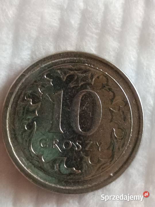 Sprzedam 10 gr 2021 r złe bity rdzeń Numizmatyka lubelskie Chełm