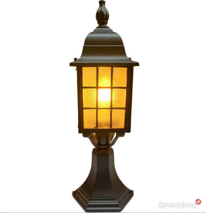 Dekoracyjna lampa latarnia oświetlenie lampion Poraj