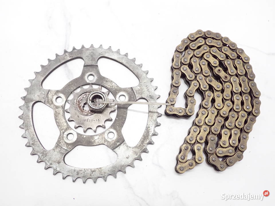 Napęd Zębatka Przód 15z Tył 49z Łańcuch 525 X2 Strzelce Krajeńskie