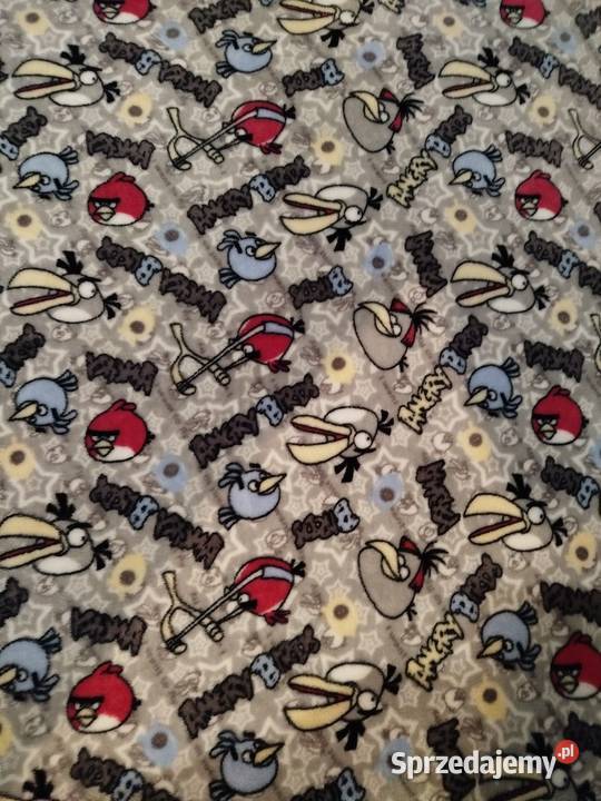 Komplet poduszka kocyk Angry Birds inny kolor wielkopolskie Gajewo