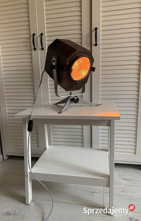 Lampa teatralna PRL lata 7080 LOFT VINTAGE Dom i Ogród Poznań