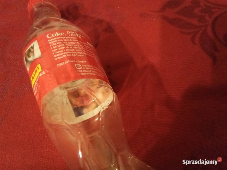 Coca cola pusta butelka kolekcjonerska z Warszawa