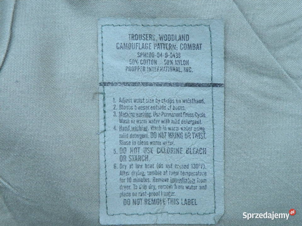 Spodnie bdu woodland medium x short Wrocław