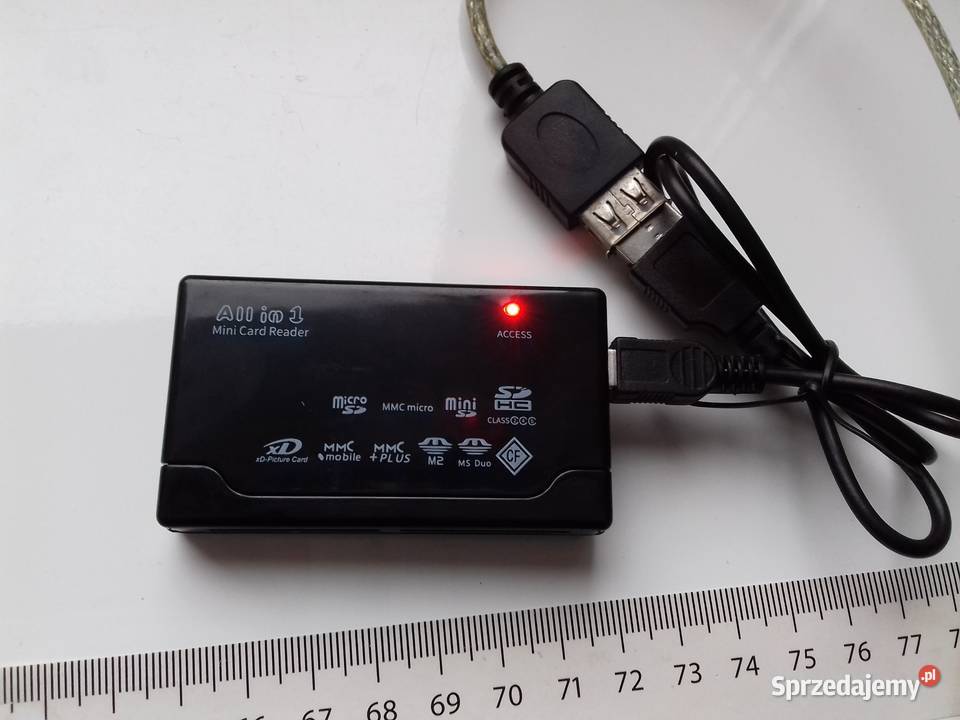 Czytnik kart pamięci 6w1 microSD MMC SD XD CF MS Bydgoszcz