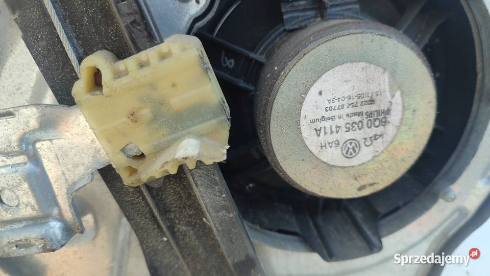 12VW POLO 9N 3D MECHANIZM PODNOŚNIK PRZÓD PRAWY osobowe