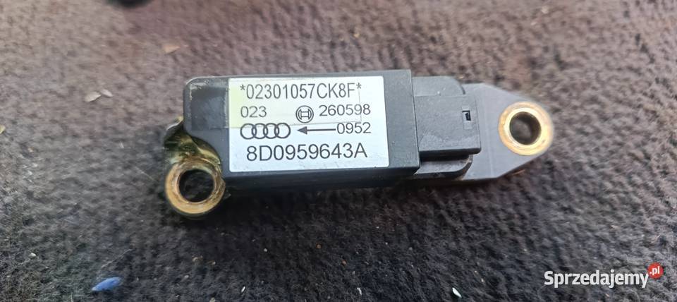 Czujniki Uderzenia Bocznego 8D0959643A Audi A4 Myszków sprzedam