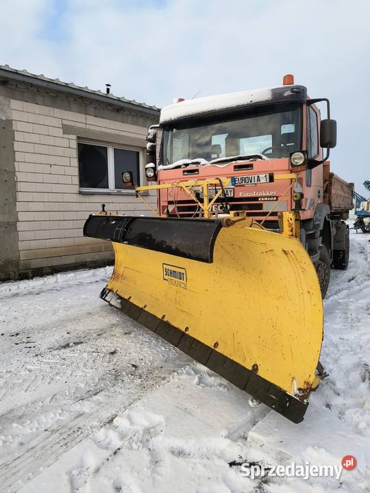 Pług do śniegu Schmidt Pługi (piaskarki) Lucynowo sprzedam