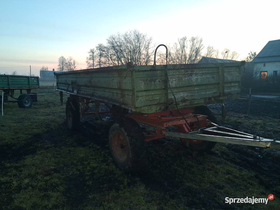 Przyczepa thk5 hw hl Przyczepy rolnicze Rolnictwo