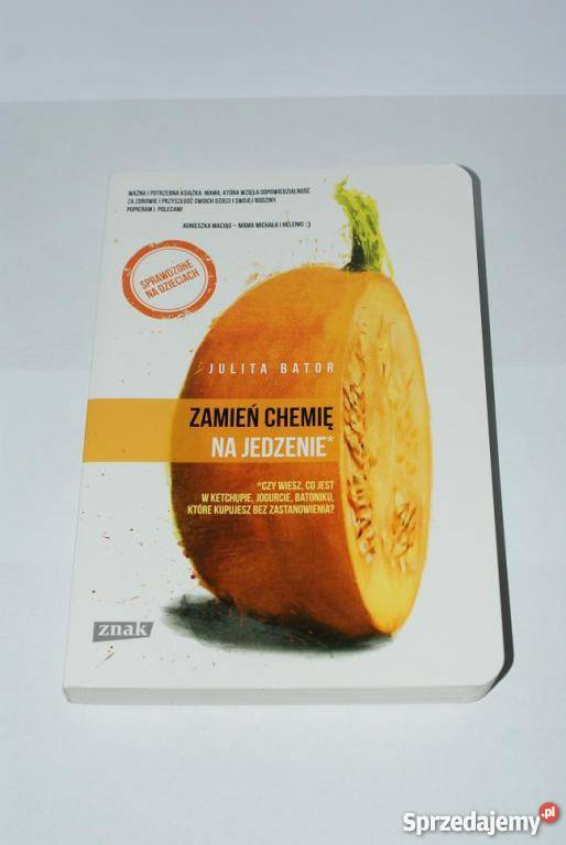 Zamień chemię na jedzenie-Julita Bator 50% taniej NOWA