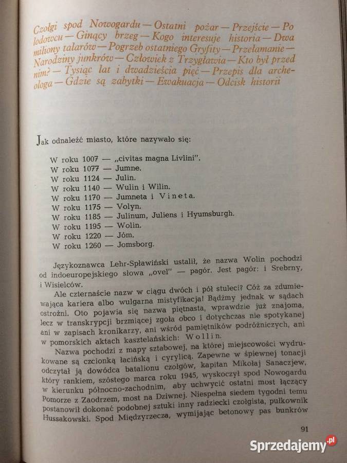 3145 Ostatnia Tajemnica Zatopionych Bogów Wolin Szczecin