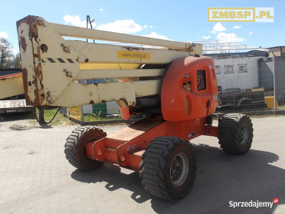 Podnośnik koszowy 18m JLG 510AJ 4x4 Rok produkcji 2015 wielkopolskie Pleszew